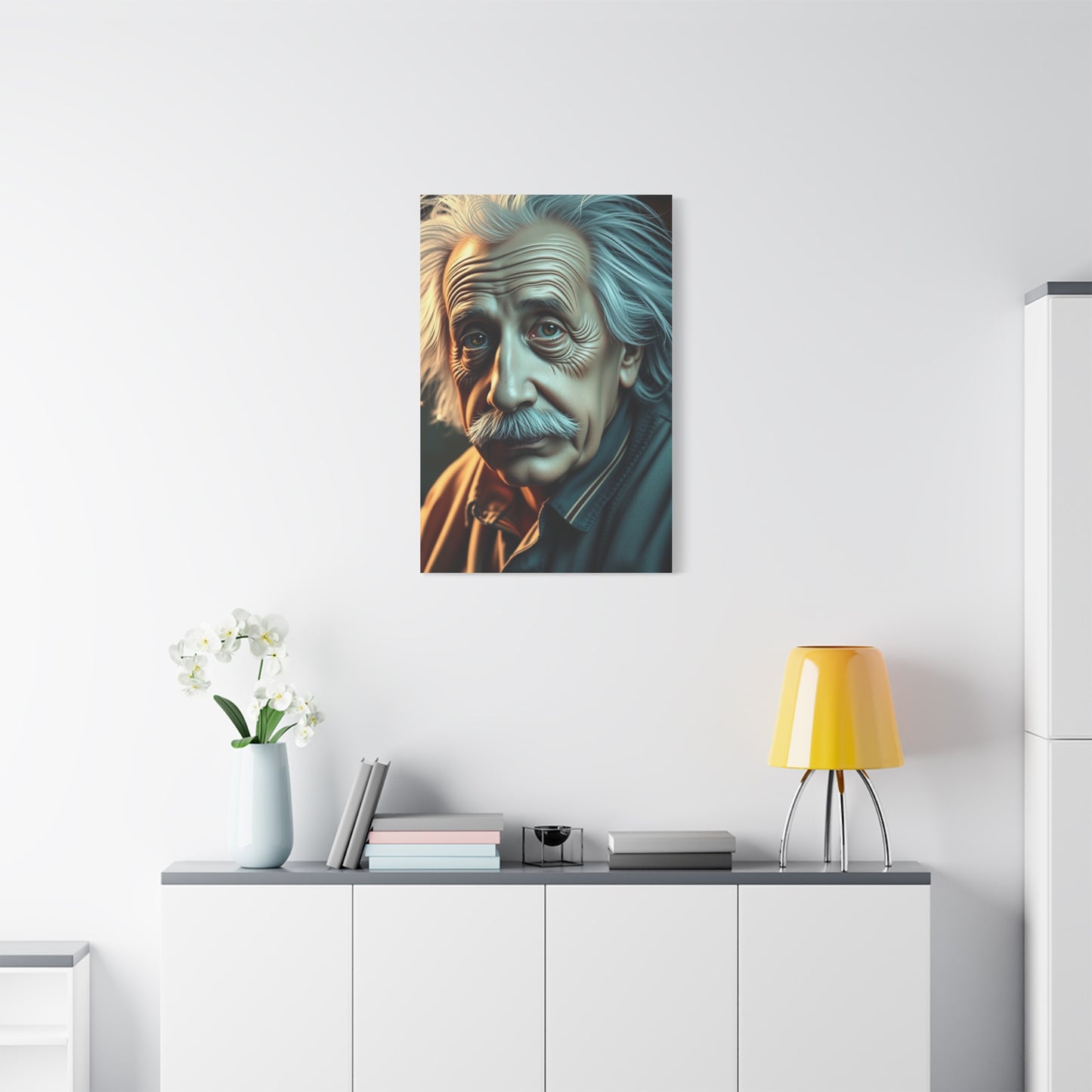 Masterpiece Albert Einstein Art Vision Wall Art & Canvas Print