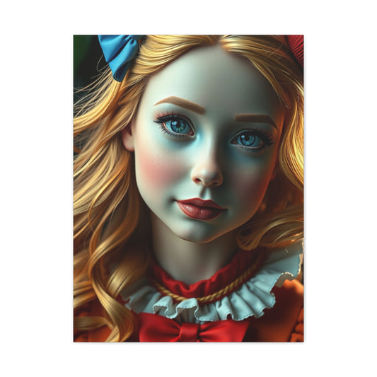 Supreme Alice In Wonderland Characters Art Collection Wall Art & Canvas Print