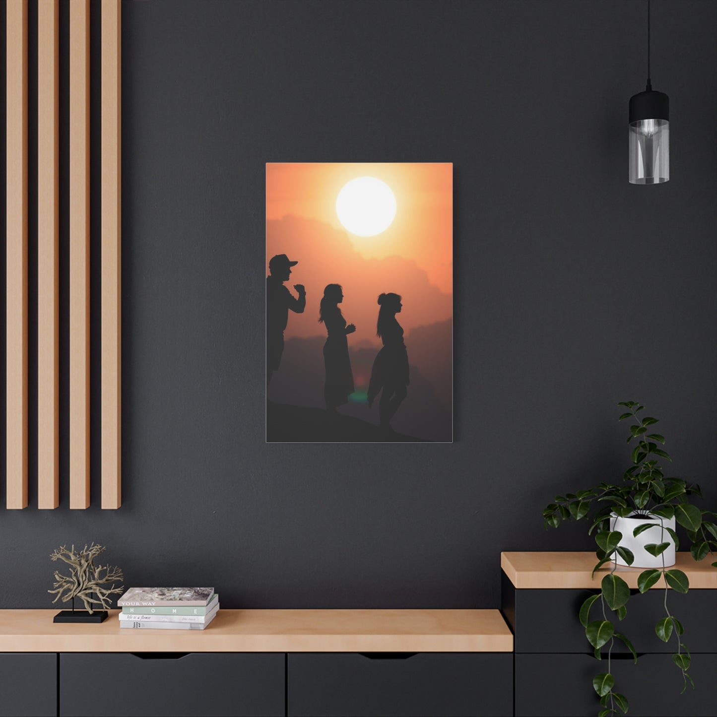 Silhouettes Art Refined Canvas Wall Art & Canvas Print