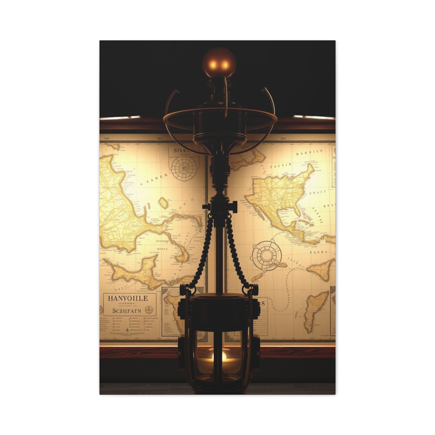 Supreme Antique Maps Art Collection Wall Art & Canvas Print