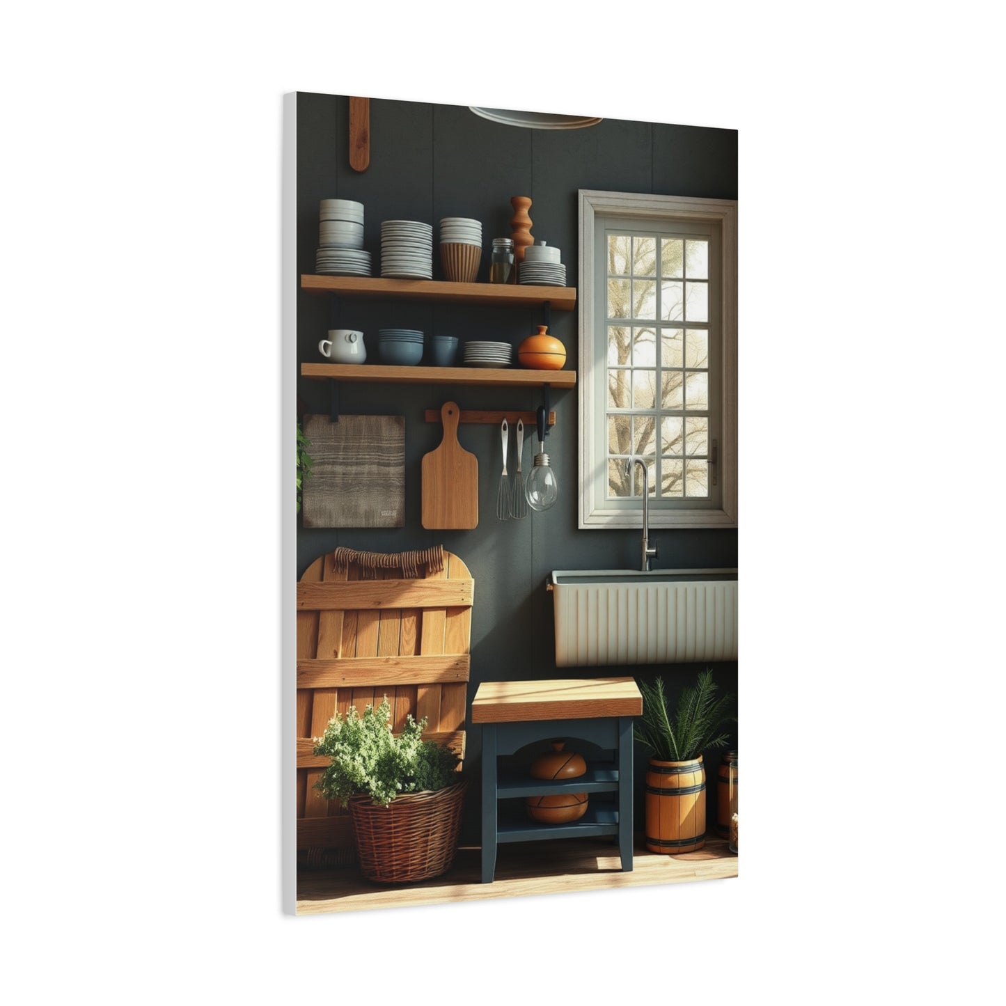 Nostalgic Culinary Tableau Wall Art & Canvas Print