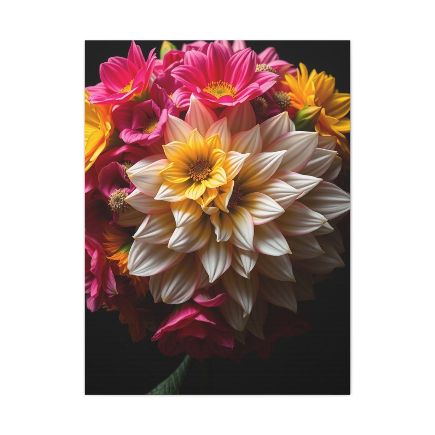 Blooming Aura Canvas Wall Art & Canvas Print