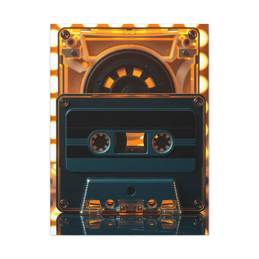 Vision Cassette Tapes Art Art Wall Art & Canvas Print