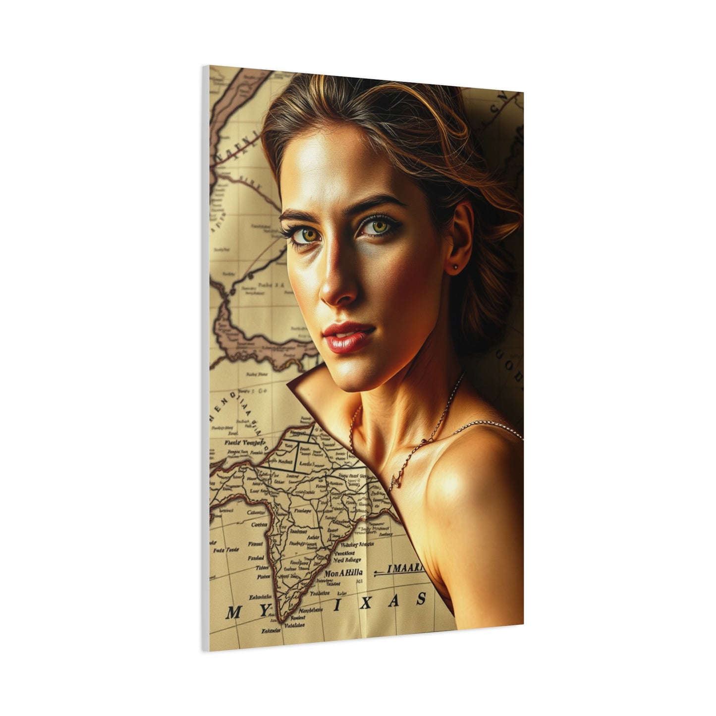 Antique Maps Art Supreme Canvas Gallery Wall Art & Canvas Print