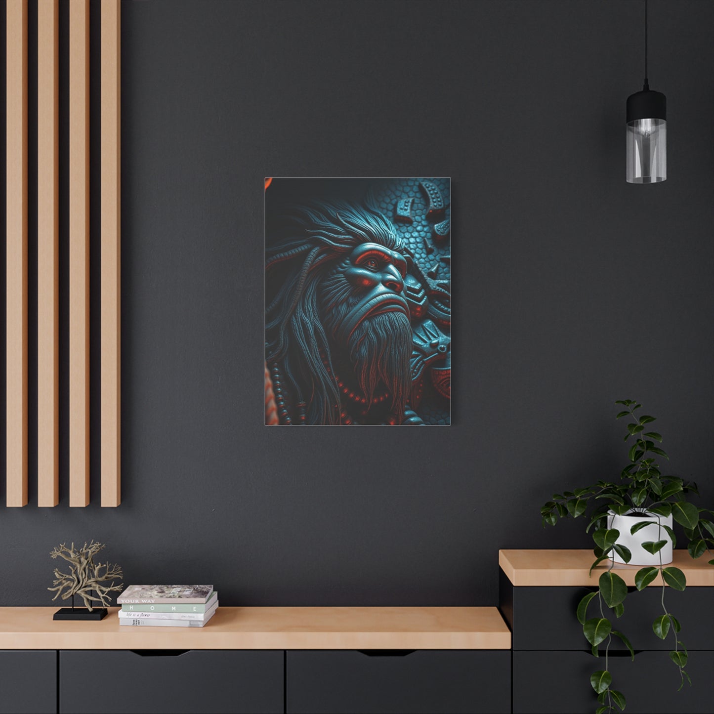 Cave Man Art Supreme Gallery Wall Art & Canvas Print