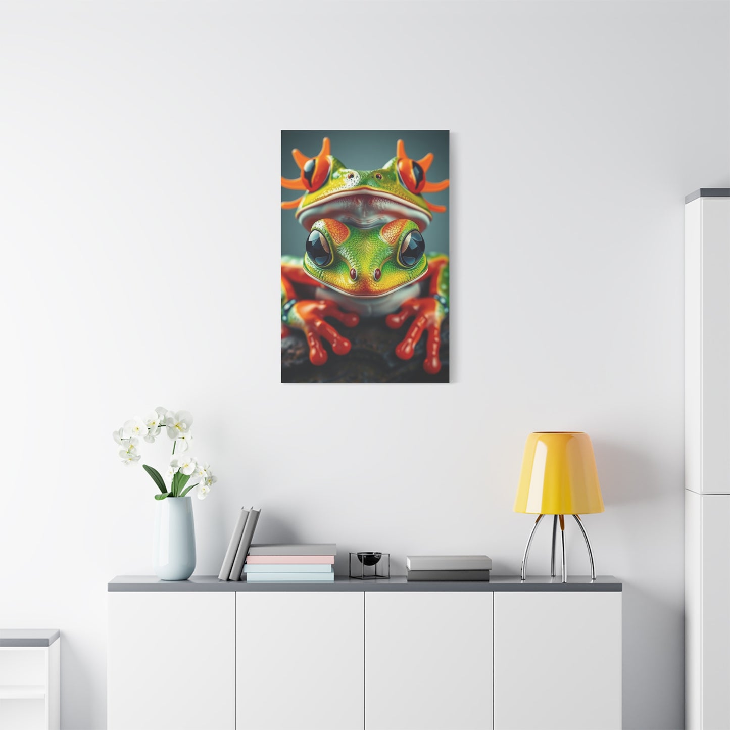Amphibian Elegance Canvas