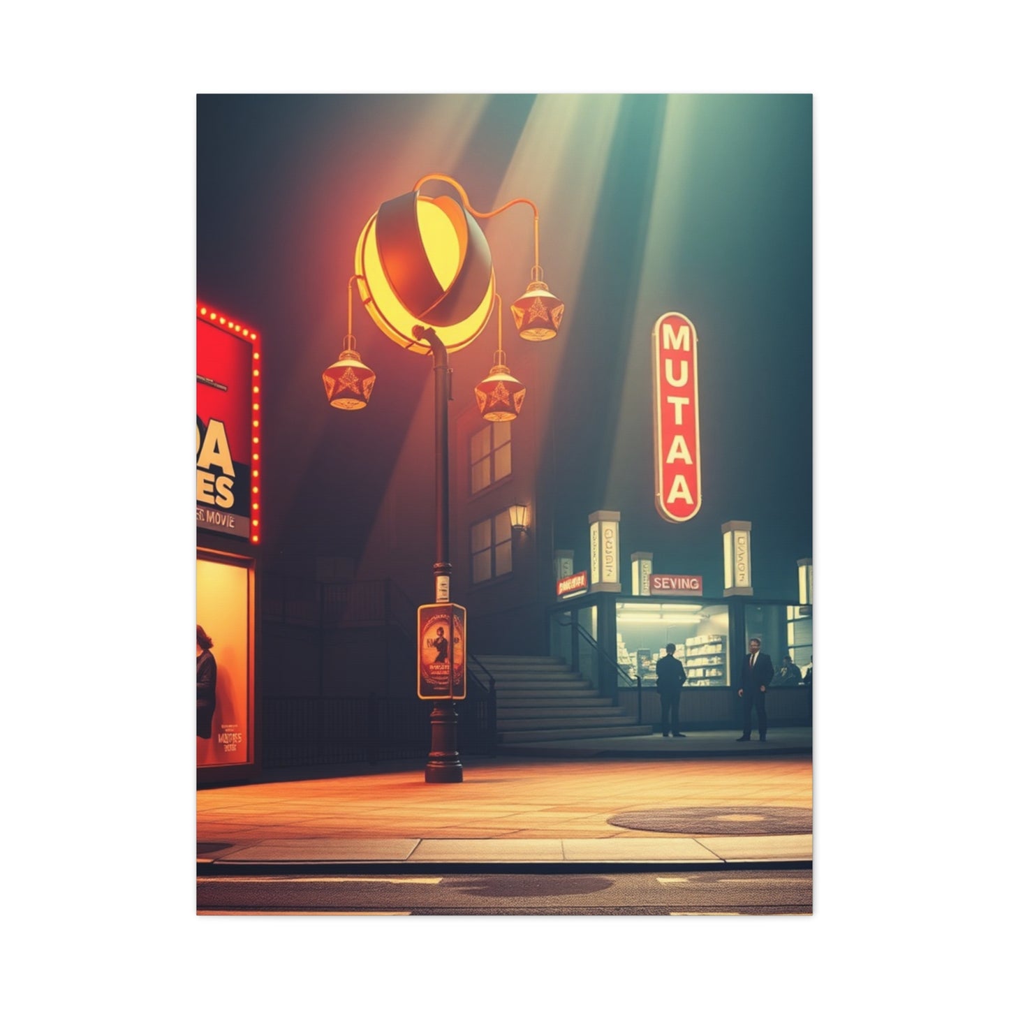 Supreme Vintage Movie Posters Art Collection Wall Art & Canvas Print