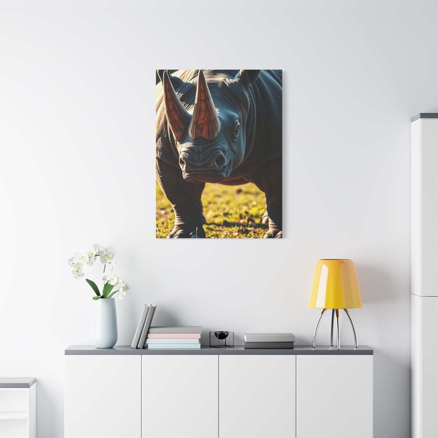 Supreme Rhinoceros Art Collection Wall Art & Canvas Print
