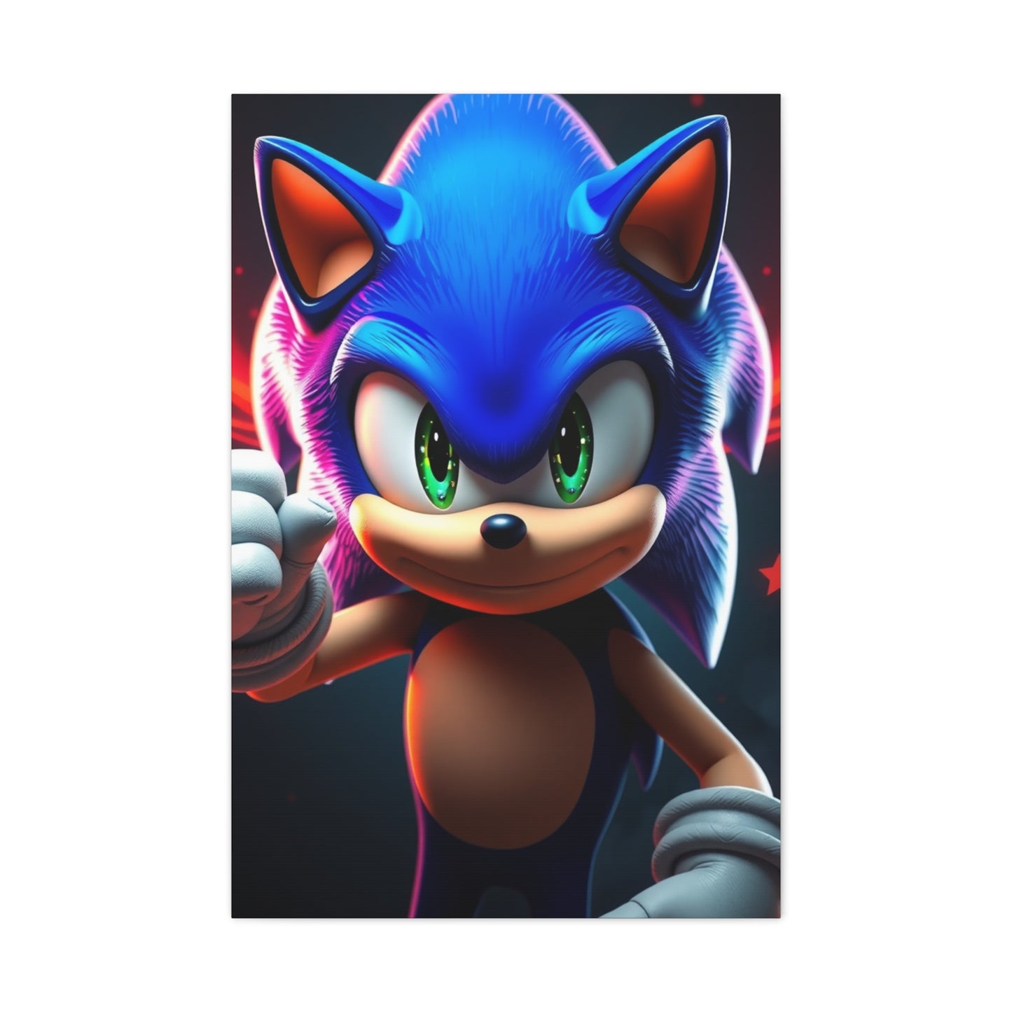 Supreme Sonic the Hedgehog Art Collection Wall Art & Canvas Print