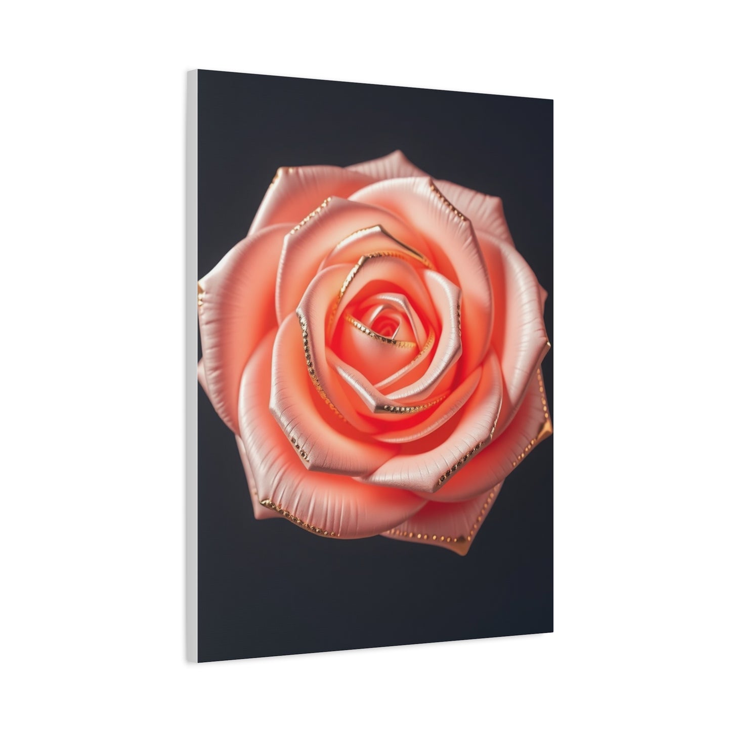 Opulent Rosé Hue Canvas