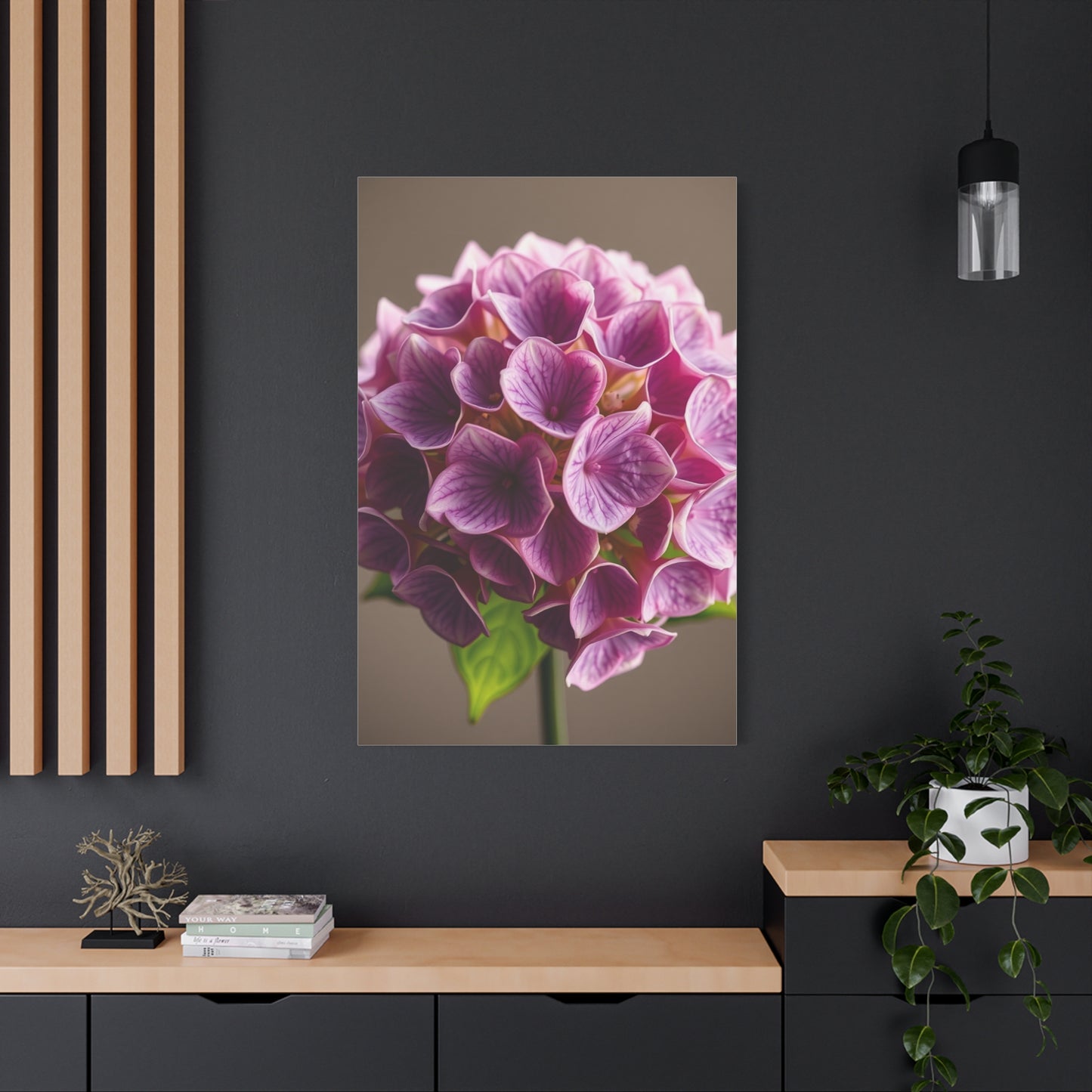 Collection Hydrangea Flower Art Art Wall Art & Canvas Print