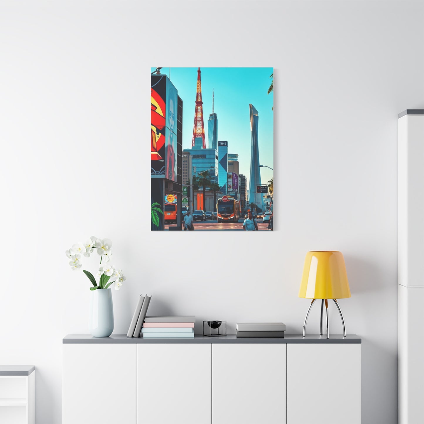 Supreme Los Angeles Art Collection Wall Art & Canvas Print