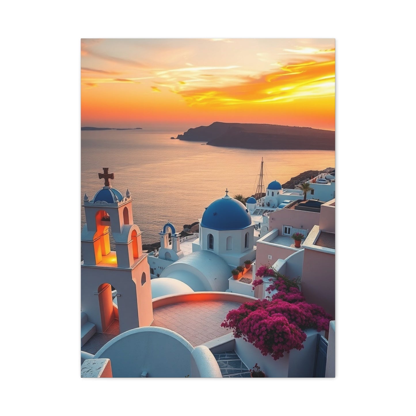 Santorini Art Supreme Gallery Wall Art & Canvas Print