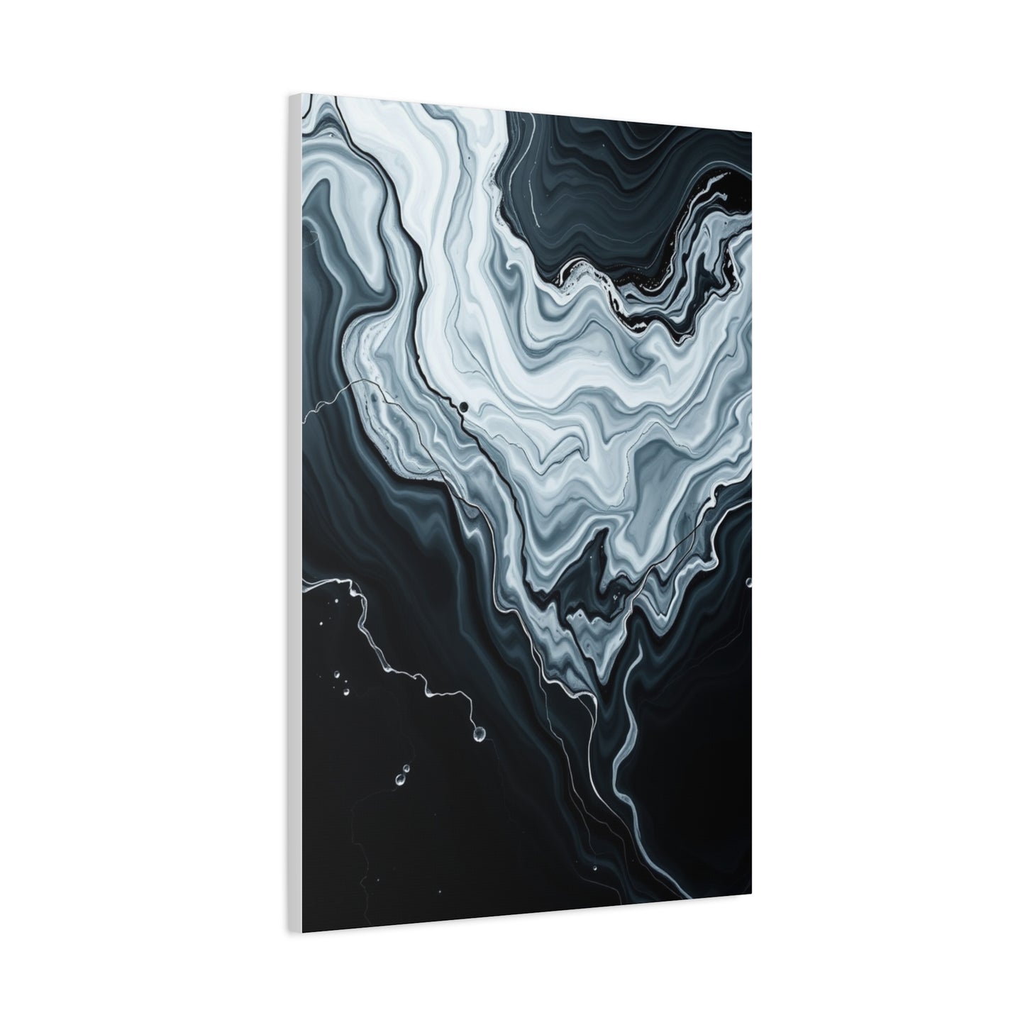 Black and White Abstract Art Supreme Gallery Wall Art & Canvas Print