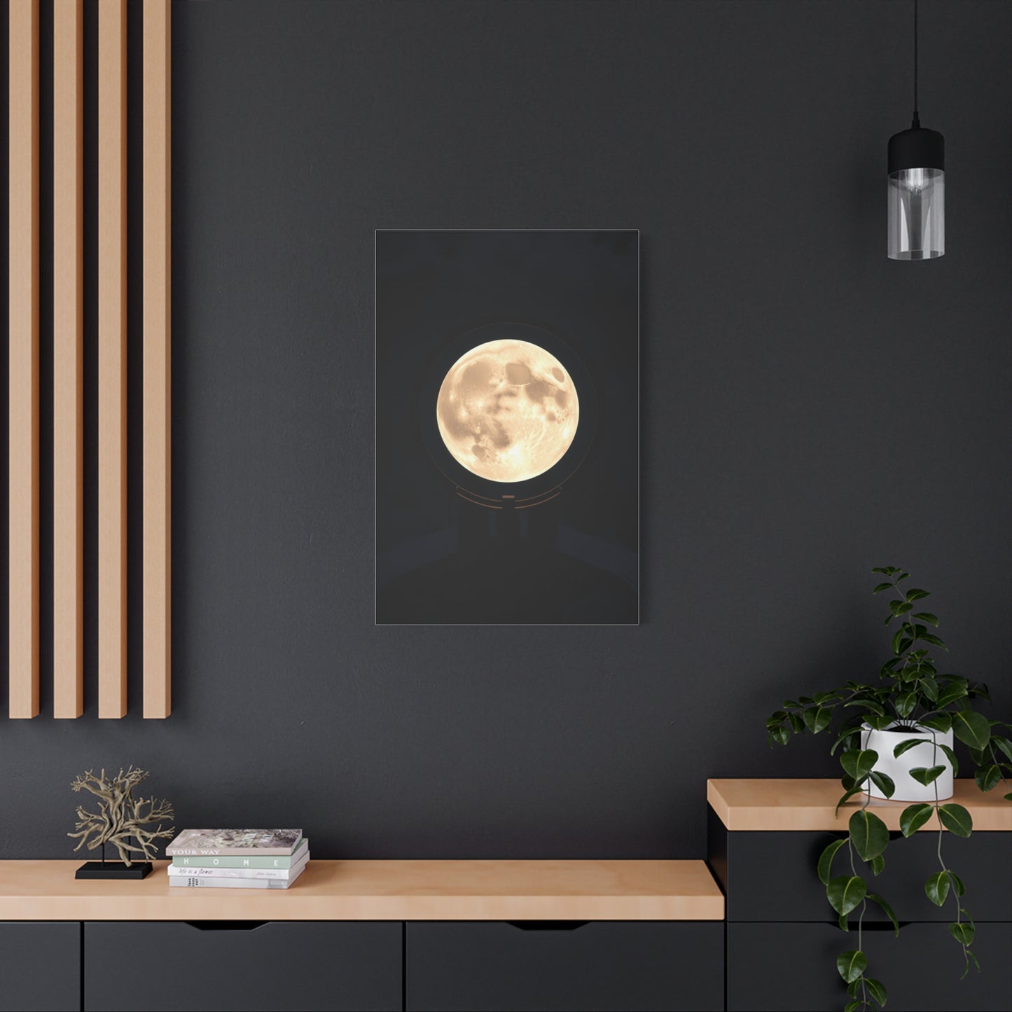 Moonlit Reverie Masterpiece Wall Art & Canvas Print