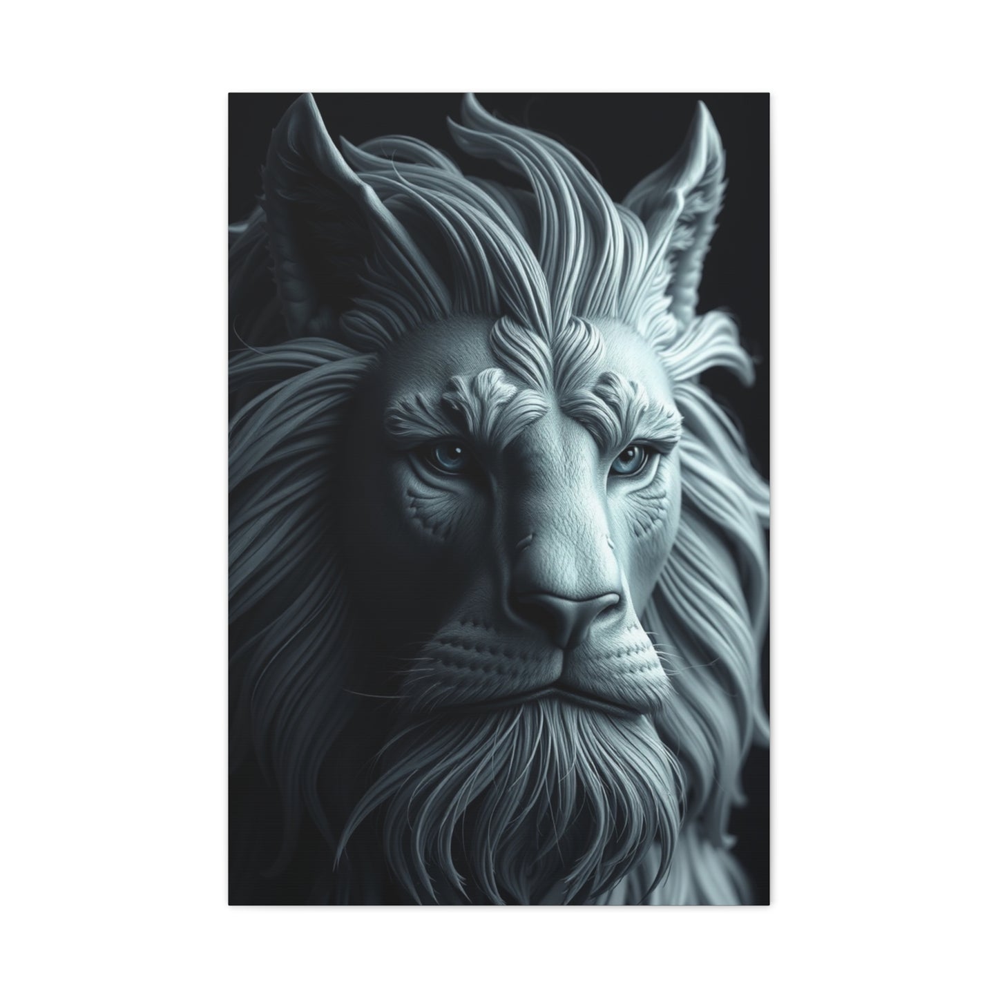 Ashen Serenity Artistry Wall Art & Canvas Print