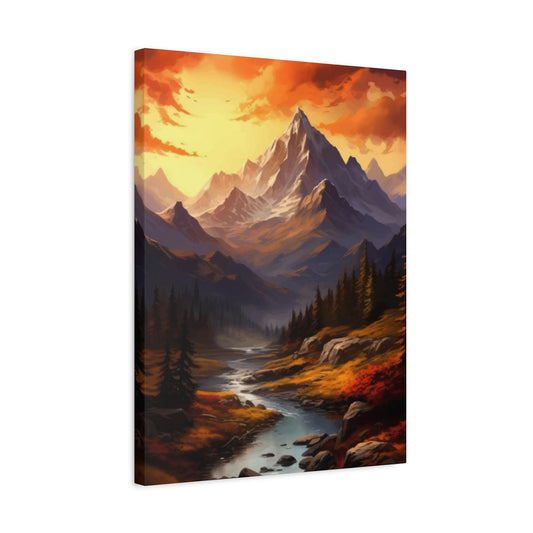 Stream from Mountain Wall Art & Canvas Prints