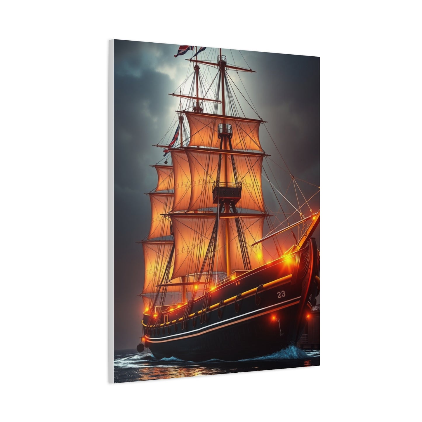 Vision Ship Art Art Wall Art & Canvas Print