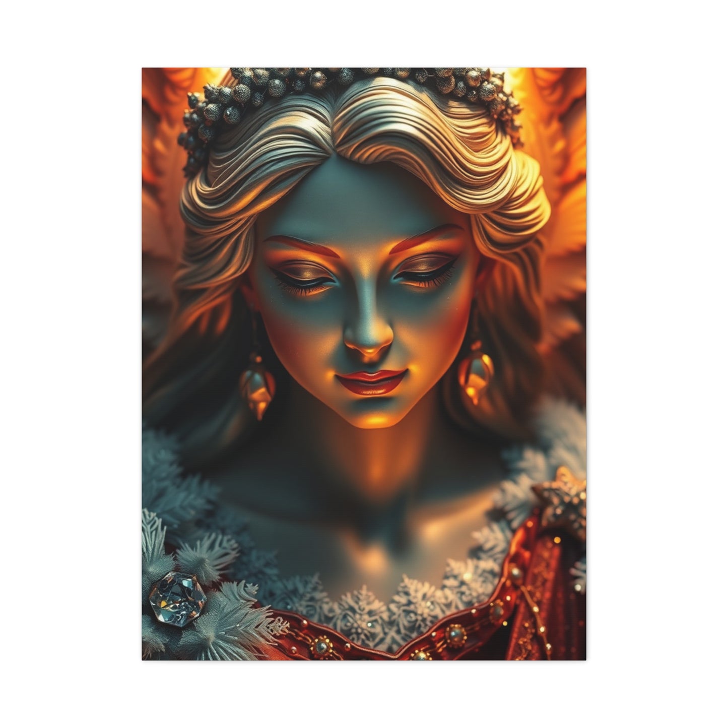 Supreme Christmas Angel Art Collection Wall Art & Canvas Print