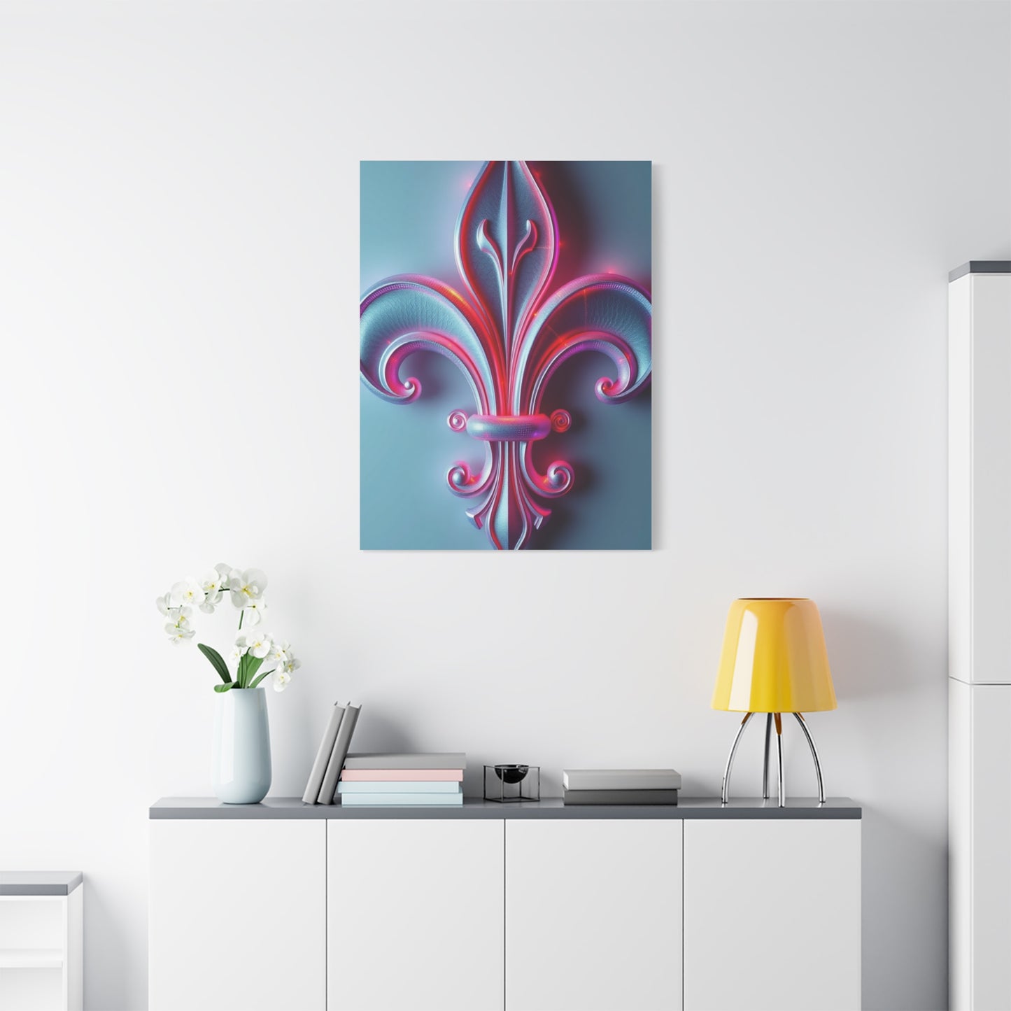 Noble Petal Emblem Canvas