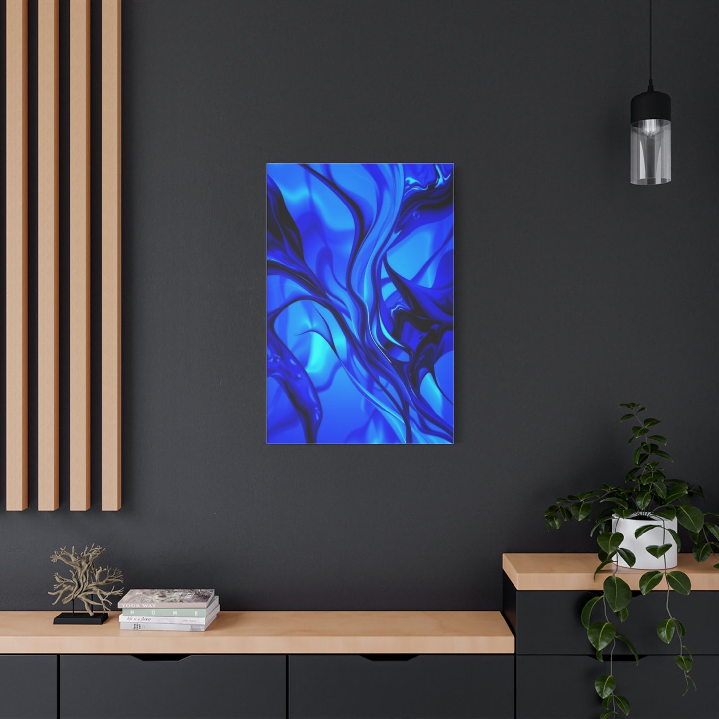 Collection Blue Abstract Art Art Wall Art & Canvas Print