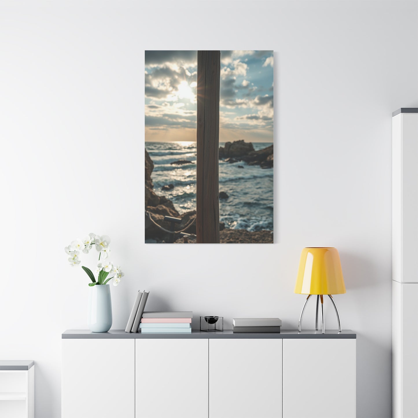 Wave Crest Elegance Wall Art & Canvas Print