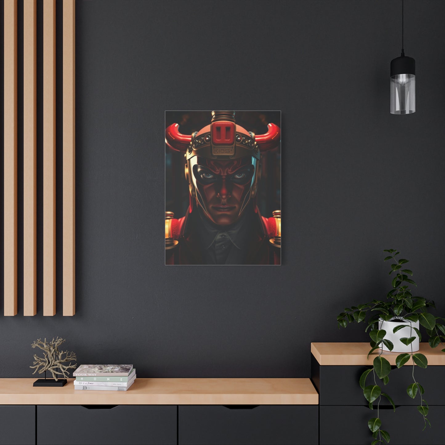 Vermilion Grace Wall Art Wall Art & Canvas Print