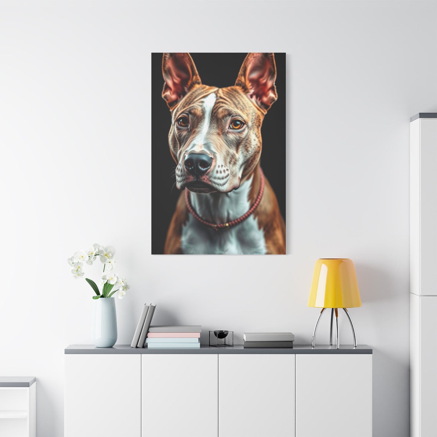 Elite Pit Bull Art Vision Wall Art & Canvas Print