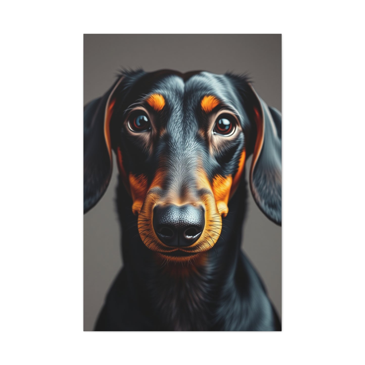 Dachshund Art Luxury Canvas Wall Art & Canvas Print