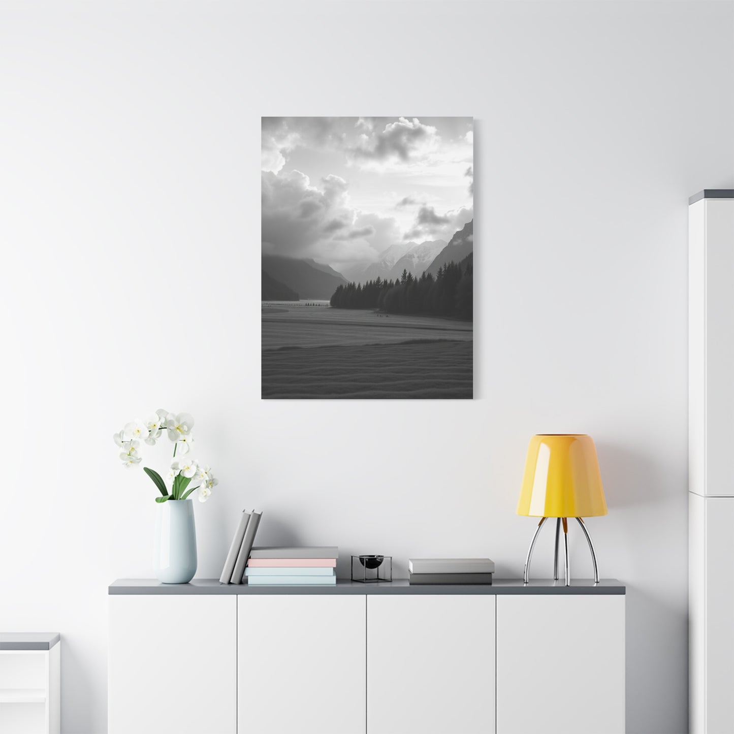 Black & White Scenic Landscapes Art Supreme Gallery Wall Art & Canvas Print
