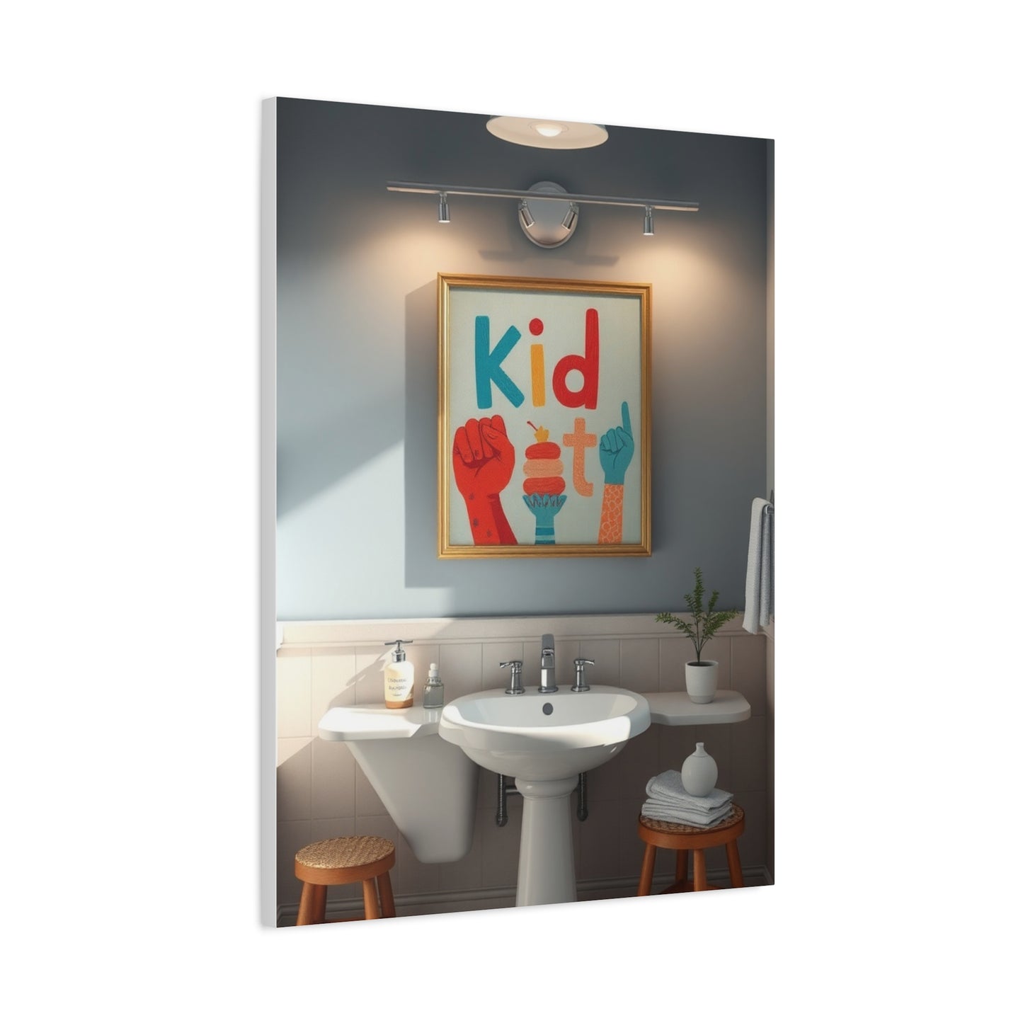 Vision Kid’s Bathroom Art Art Wall Art & Canvas Print