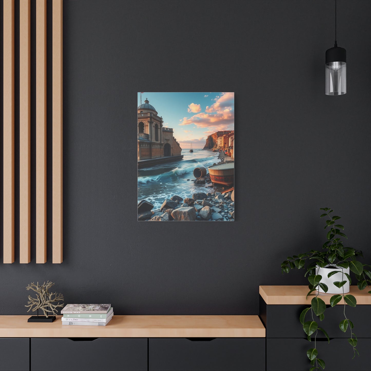 Oceanic Elegance Canvas Wall Art & Canvas Print