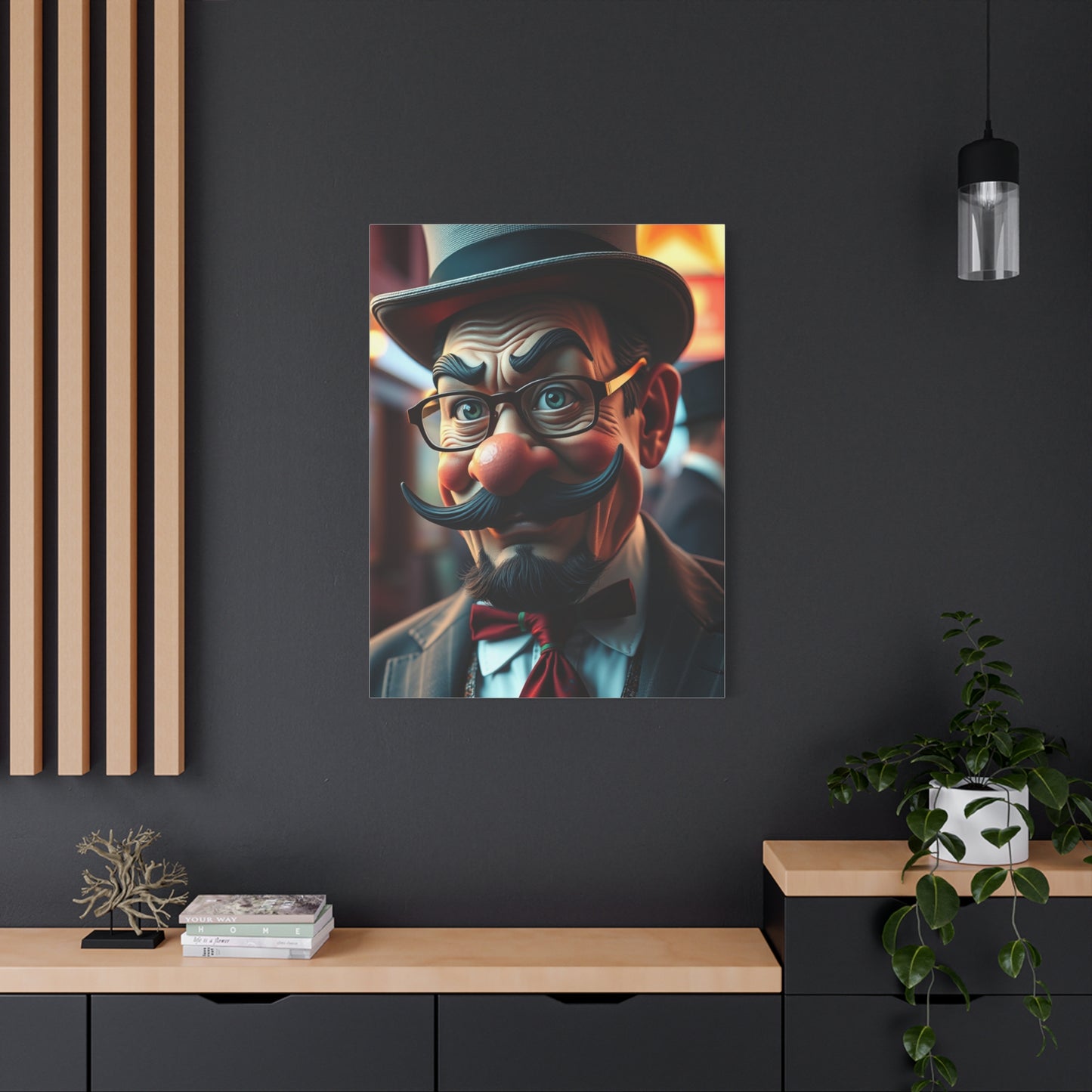 Rich Uncle Pennybags Art Supreme Gallery Wall Art & Canvas Print