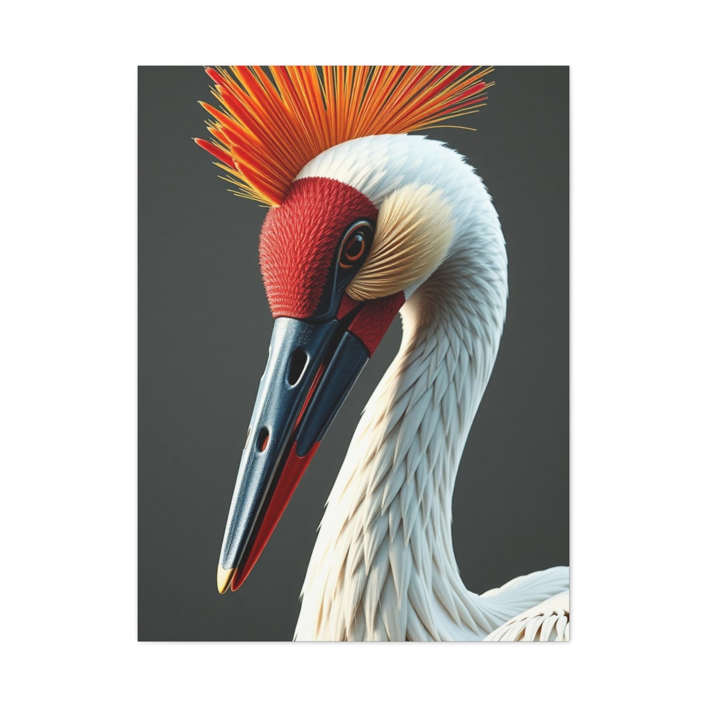 Elite Crane Bird Art Vision Wall Art & Canvas Print