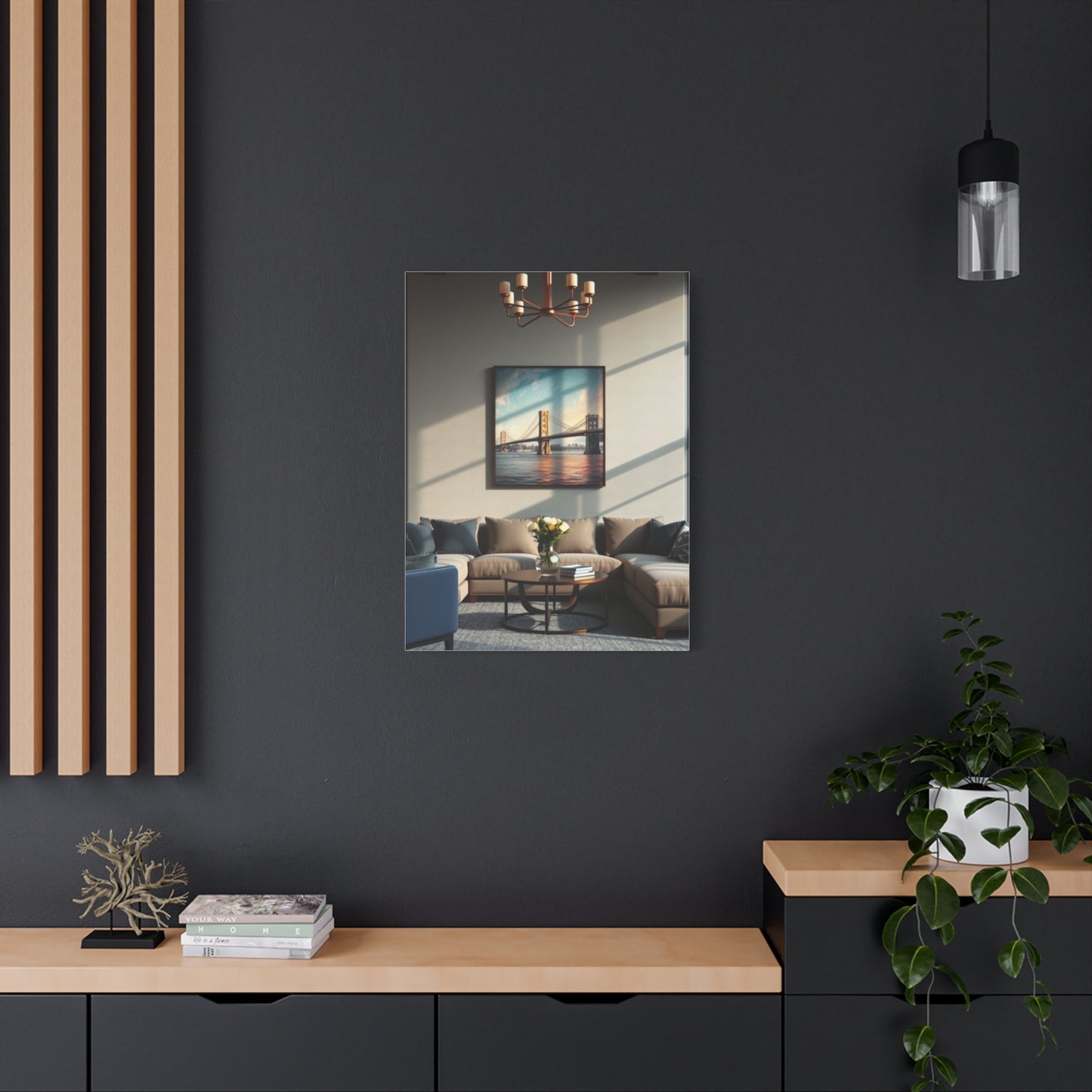 Regal Parlor Panorama Wall Art & Canvas Print