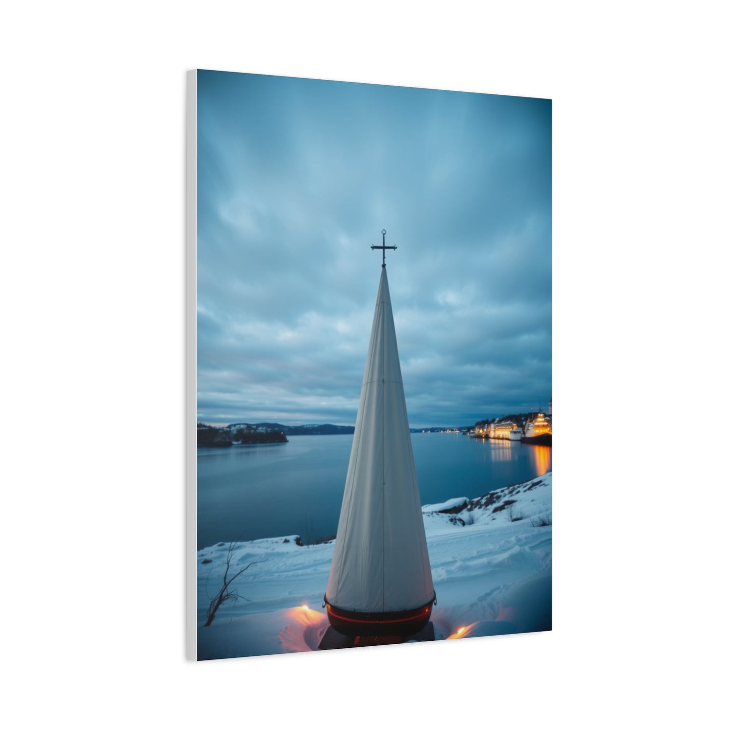 Arctic Tranquility Canvas Wall Art & Canvas Print