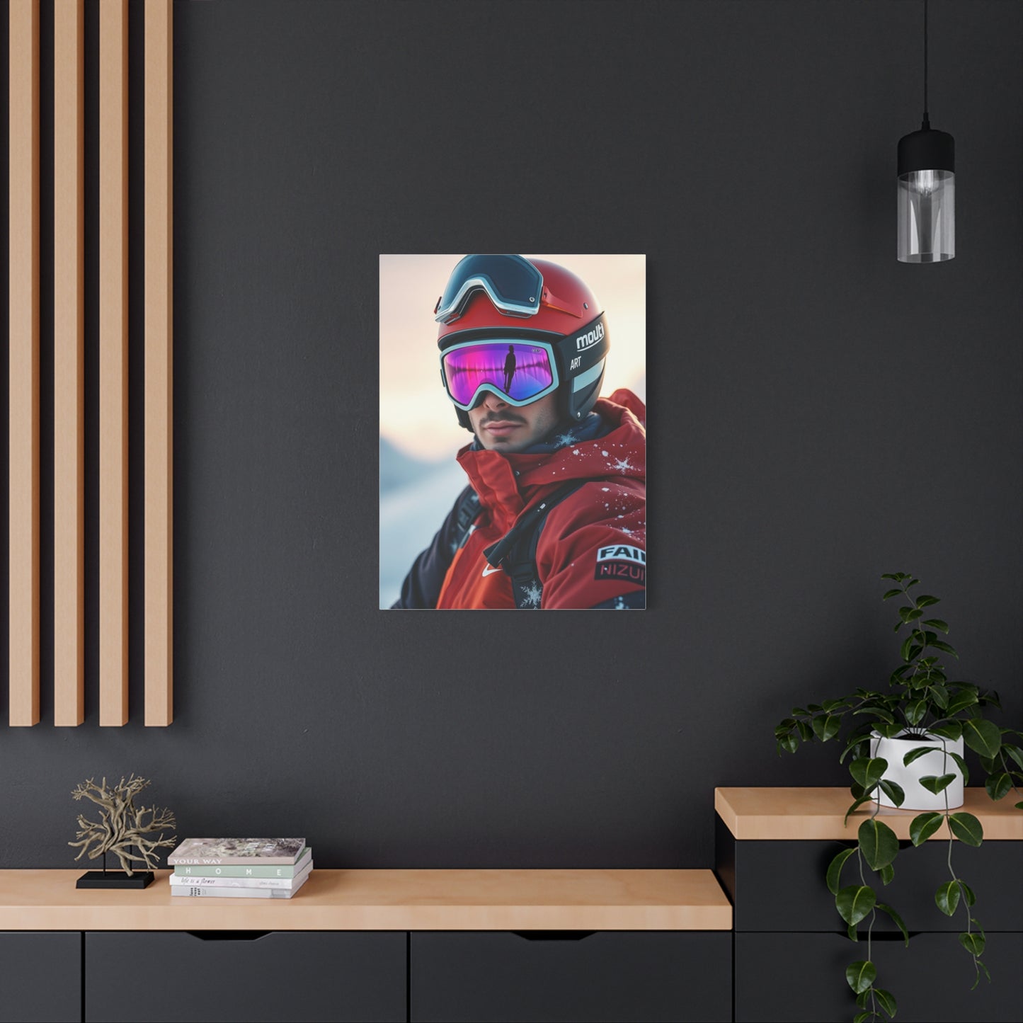 Skiing Art Refined Canvas Wall Art & Canvas Print