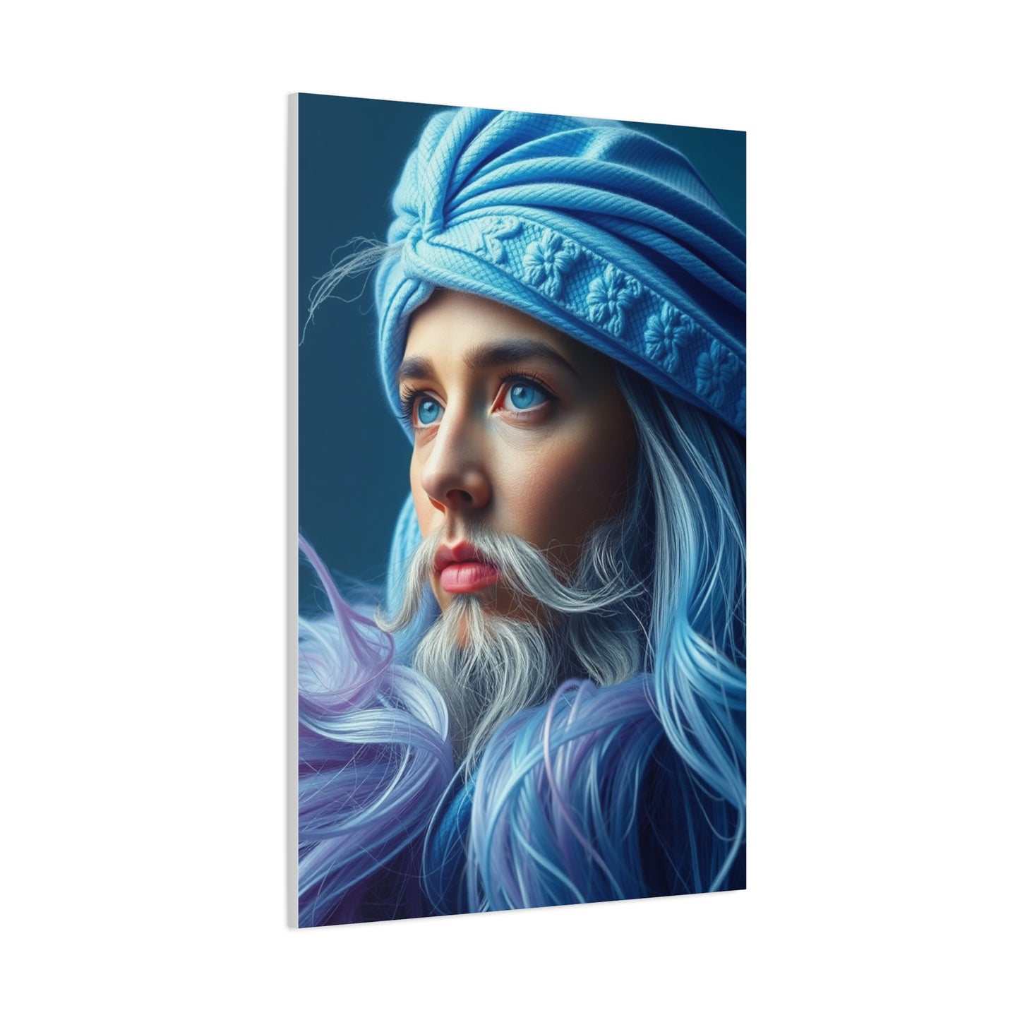 Blue & Gray Art Supreme Gallery Wall Art & Canvas Print