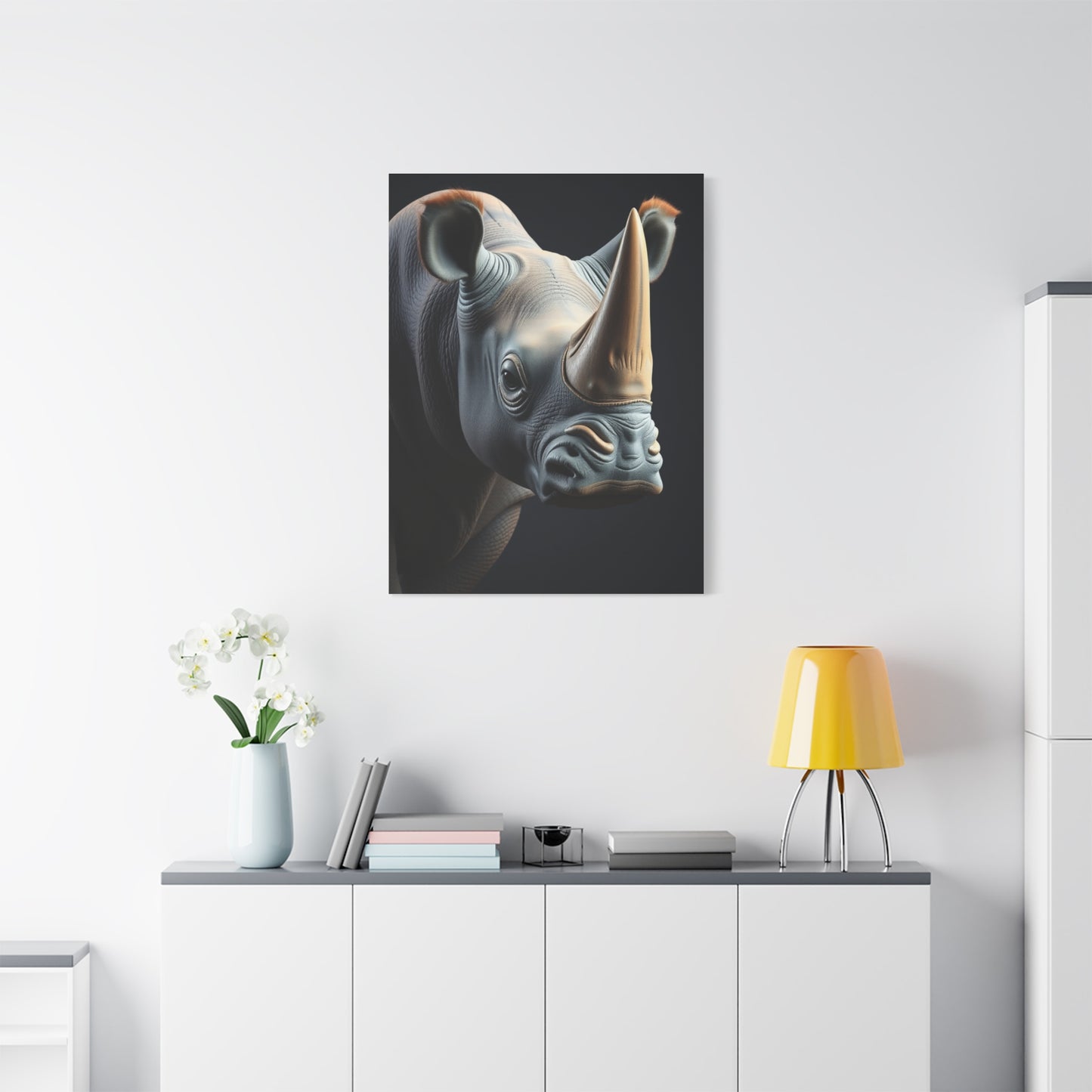 Rhinoceros Art Luxury Canvas Wall Art & Canvas Print