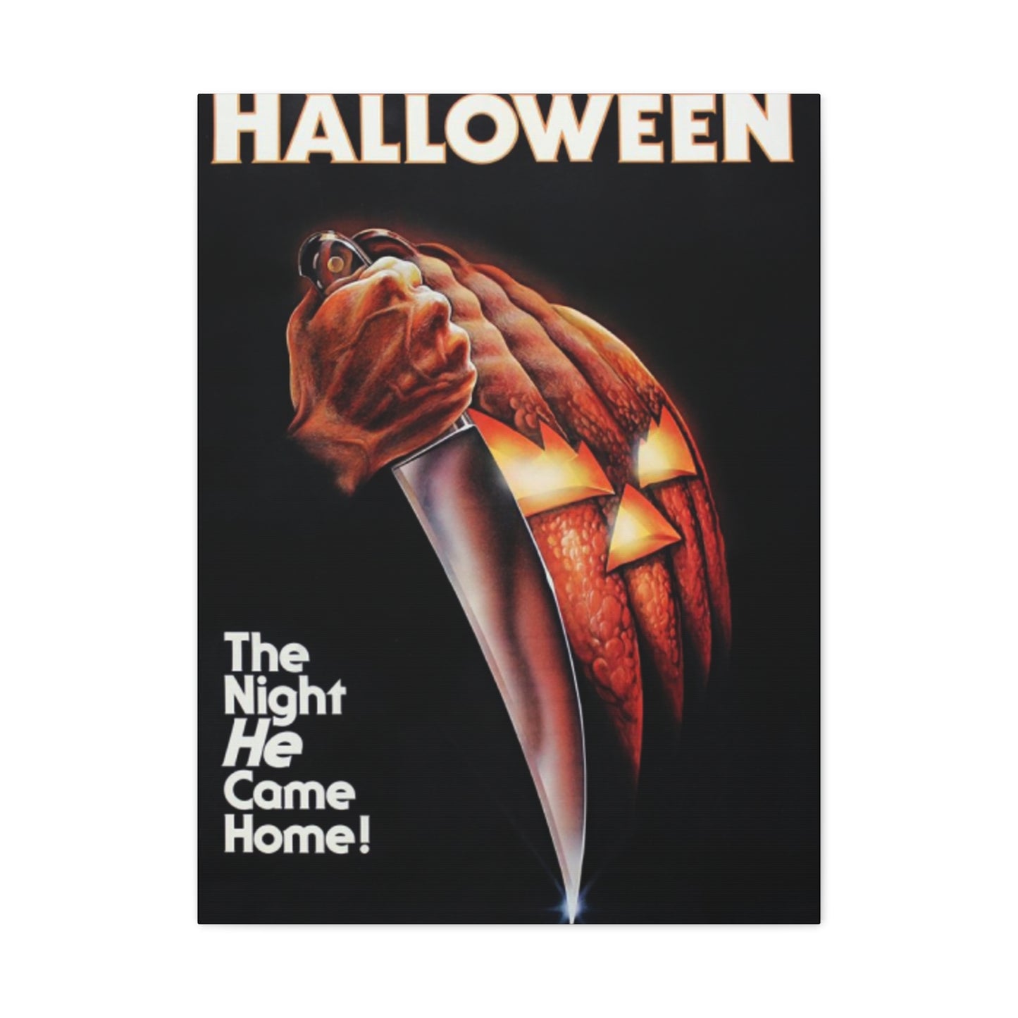 Halloween Horror Movie Poster Wall Art & Canvas Prints