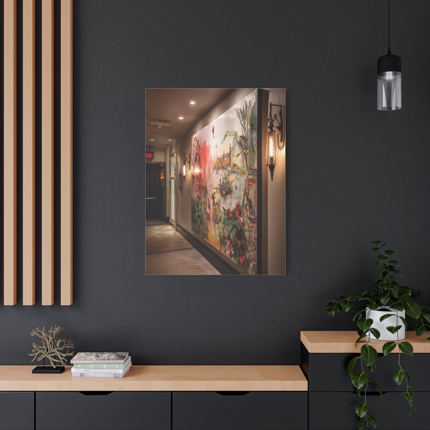 Whimsical Fantasy Garden Artwork Wall Art & Canvas Print