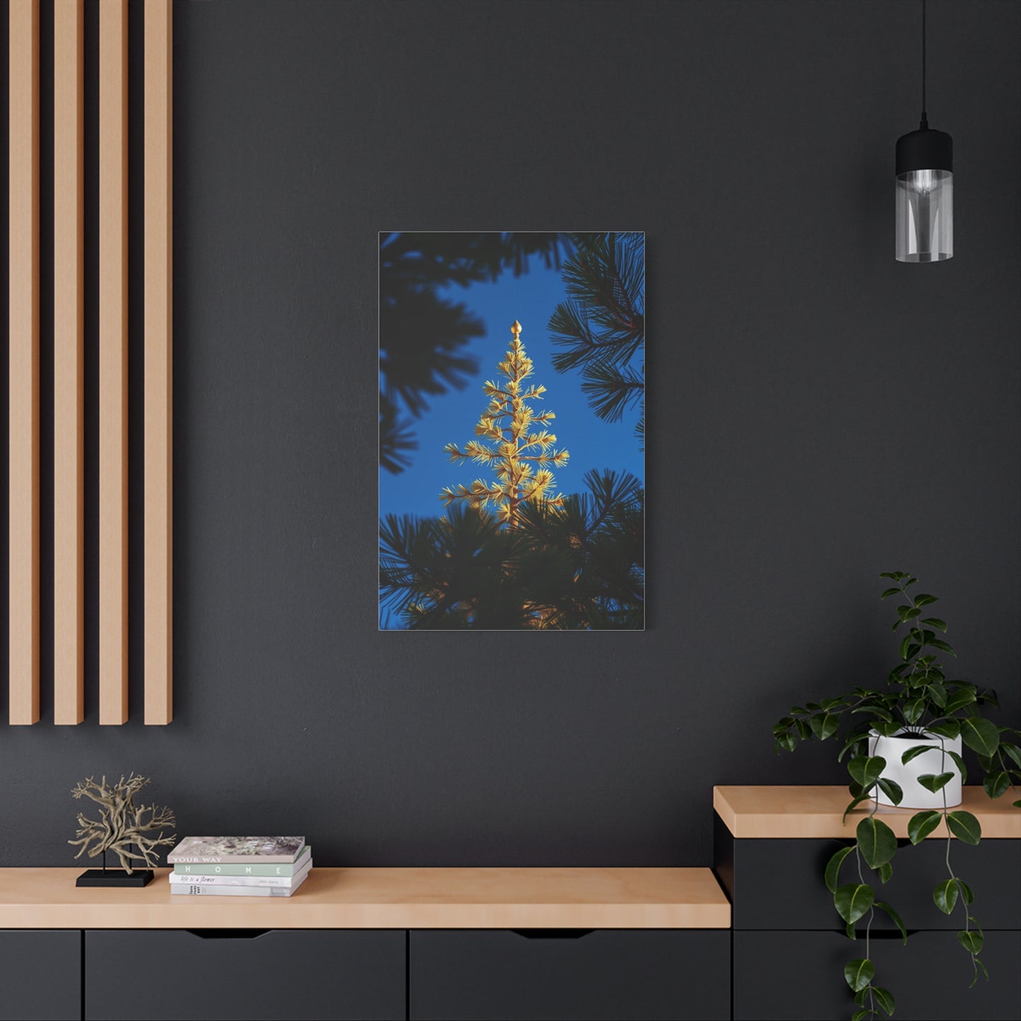 Vision Pine Tree Art Art Wall Art & Canvas Print