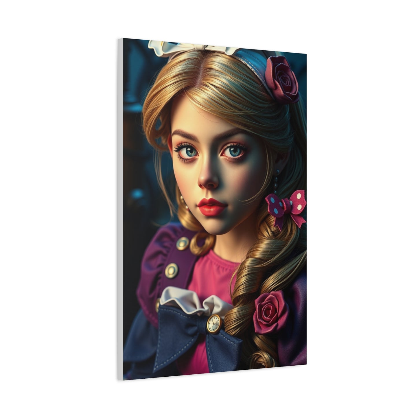 Alice In Wonderland Characters Art Luxury Canvas Wall Art & Canvas Print