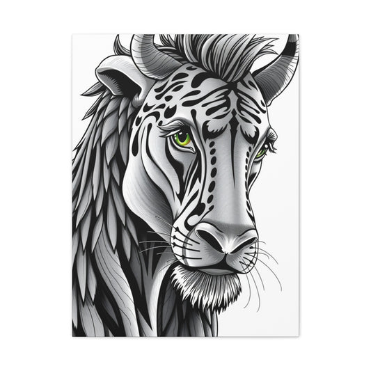 Supreme Black and White Illustrations Art Collection Wall Art & Canvas Print