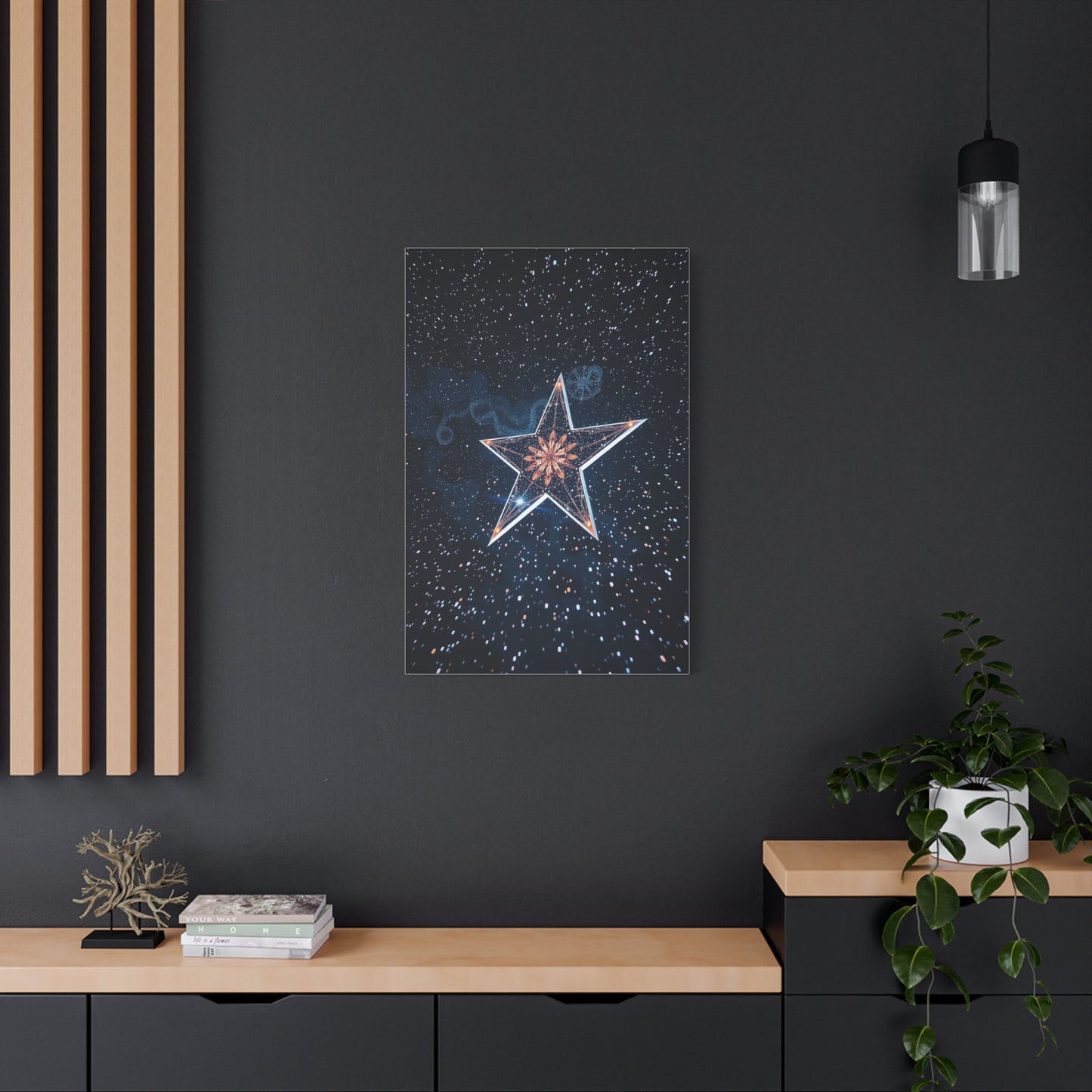 Star Wall Art Refined Canvas Wall Art & Canvas Print