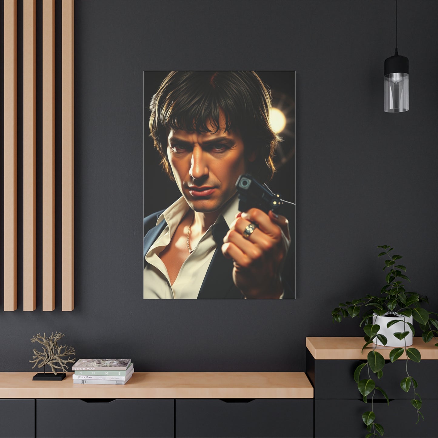 Vision Pulp Fiction Character Art Art Wall Art & Canvas Print