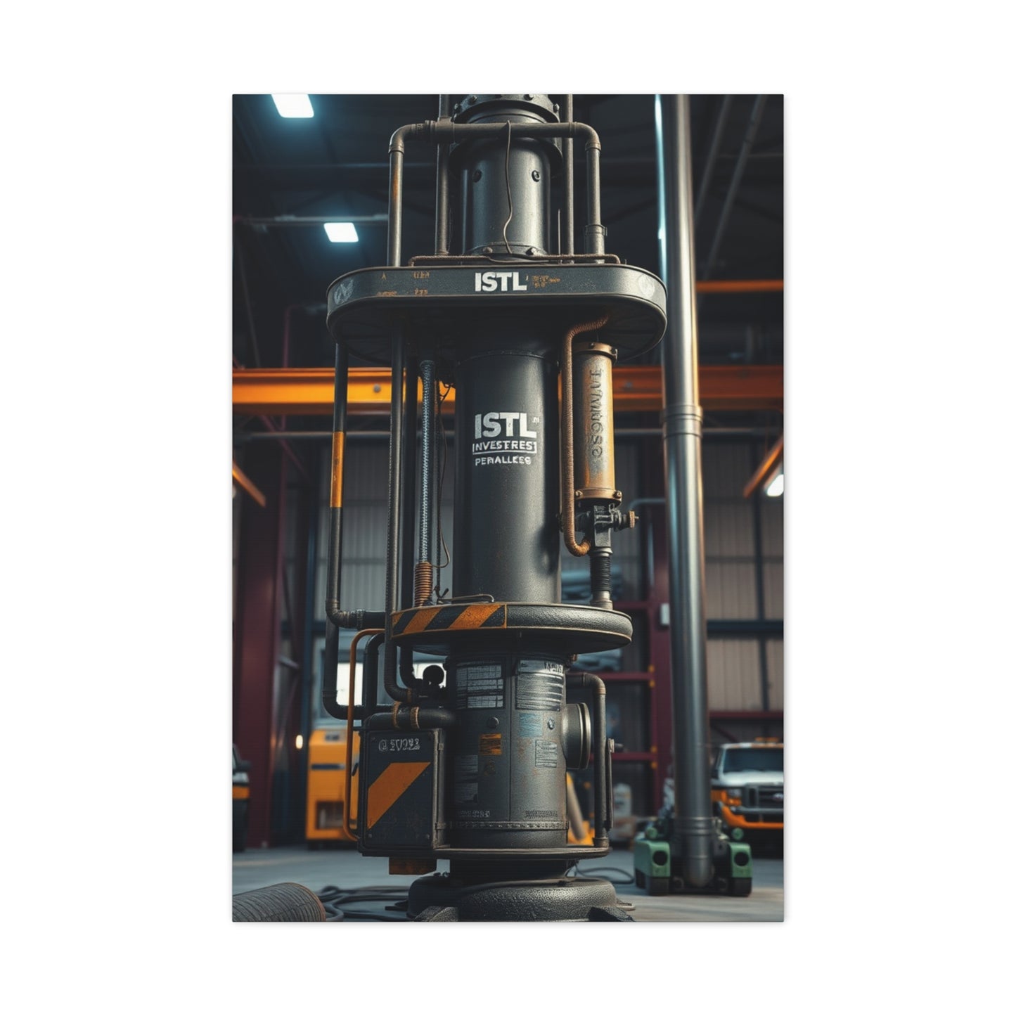 Vision Industrial Art Art Wall Art & Canvas Print