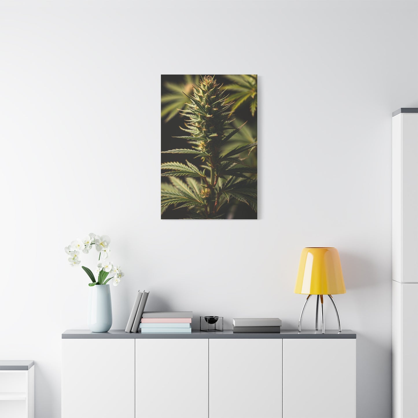 Verdant Elegance Canvas Wall Art & Canvas Print