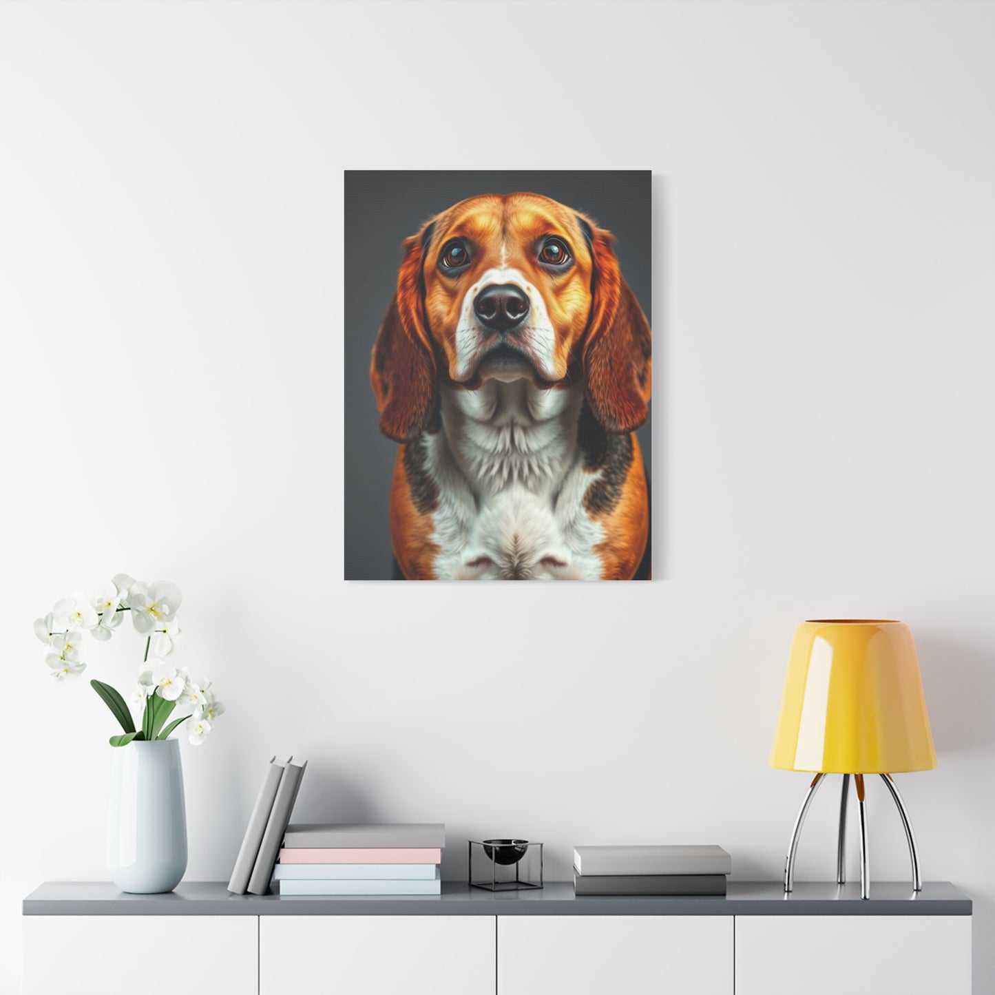 Vision Beagle Art Art Wall Art & Canvas Print