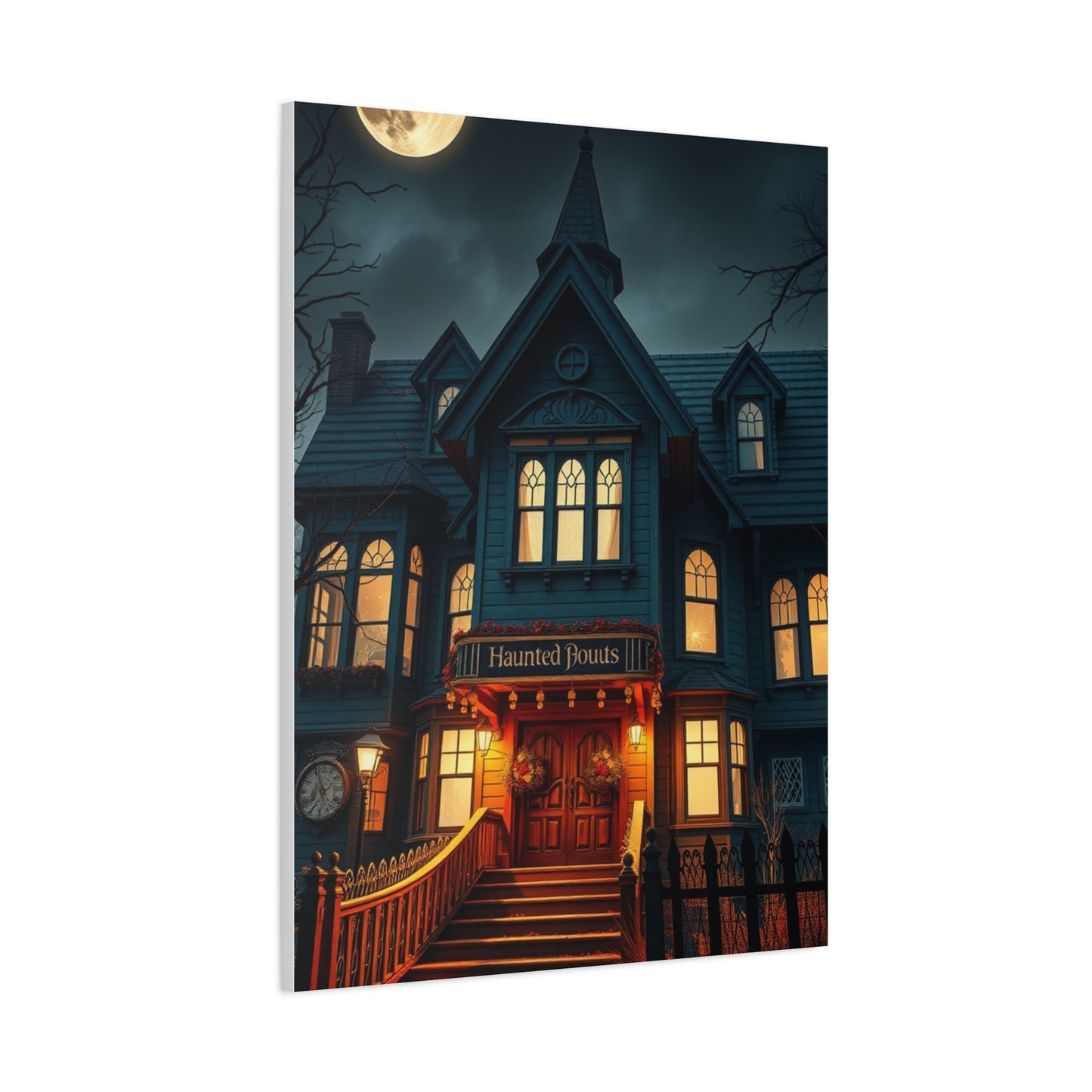 Elite Haunted House Art Vision Wall Art & Canvas Print